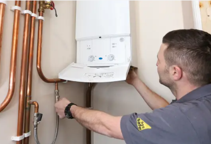 repressuring boiler via the filling loop